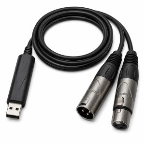 ממיר XLR ל-USB למיקרופון SoundKing BUXJM004