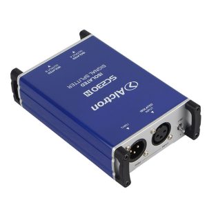 מפצל אות מיקרופון 1 ל-2 עם שנאי בידוד Alctron SC230N