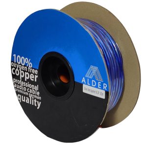 גליל כבל XLR כחול 50 מ' Alder Blue XLR-50m