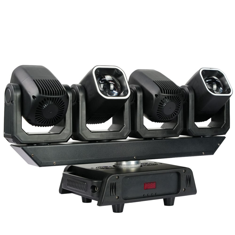 פנס Beam חכם עם 4 ראשים Apextone 4-HEADS-BEAM