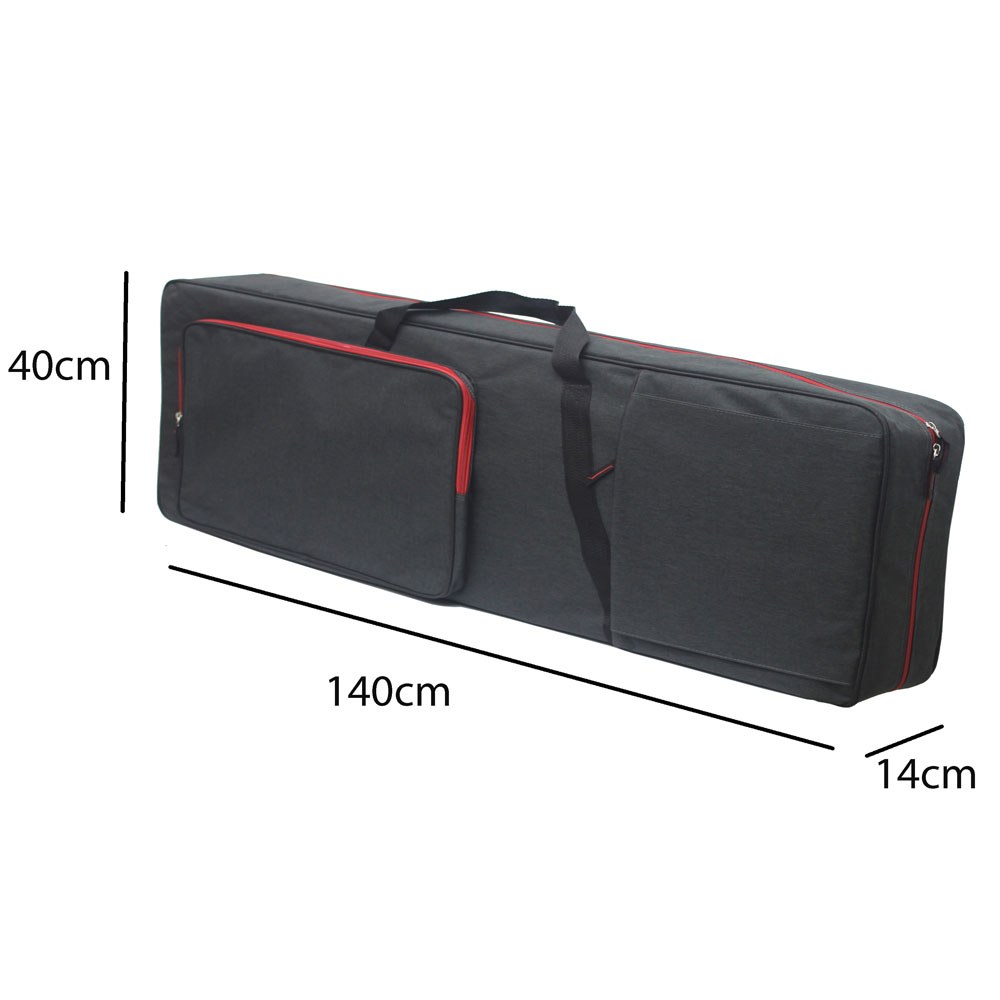 תיק מרופד למקלדת 88 Apextone BAG-88-KEY-GRAY