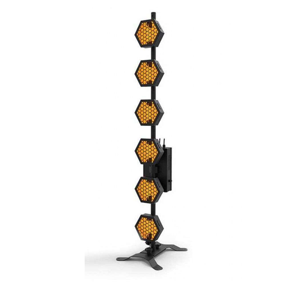 פנס פיקסל לד COB בסגנון Portman עם 6 שורות Hexa Apextone HALO HEXA 6 - Portman