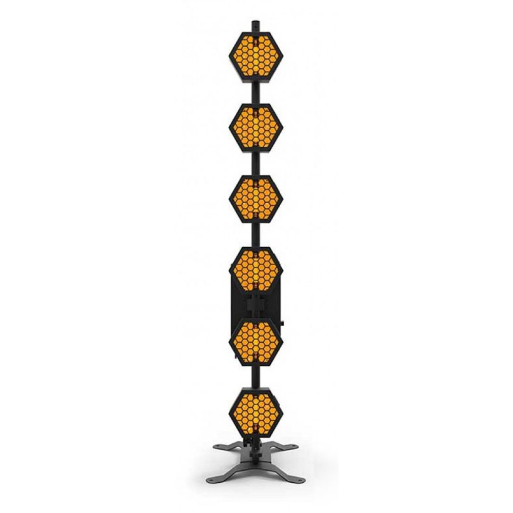 פנס פיקסל לד COB בסגנון Portman עם 6 שורות Hexa Apextone HALO HEXA 6 - Portman