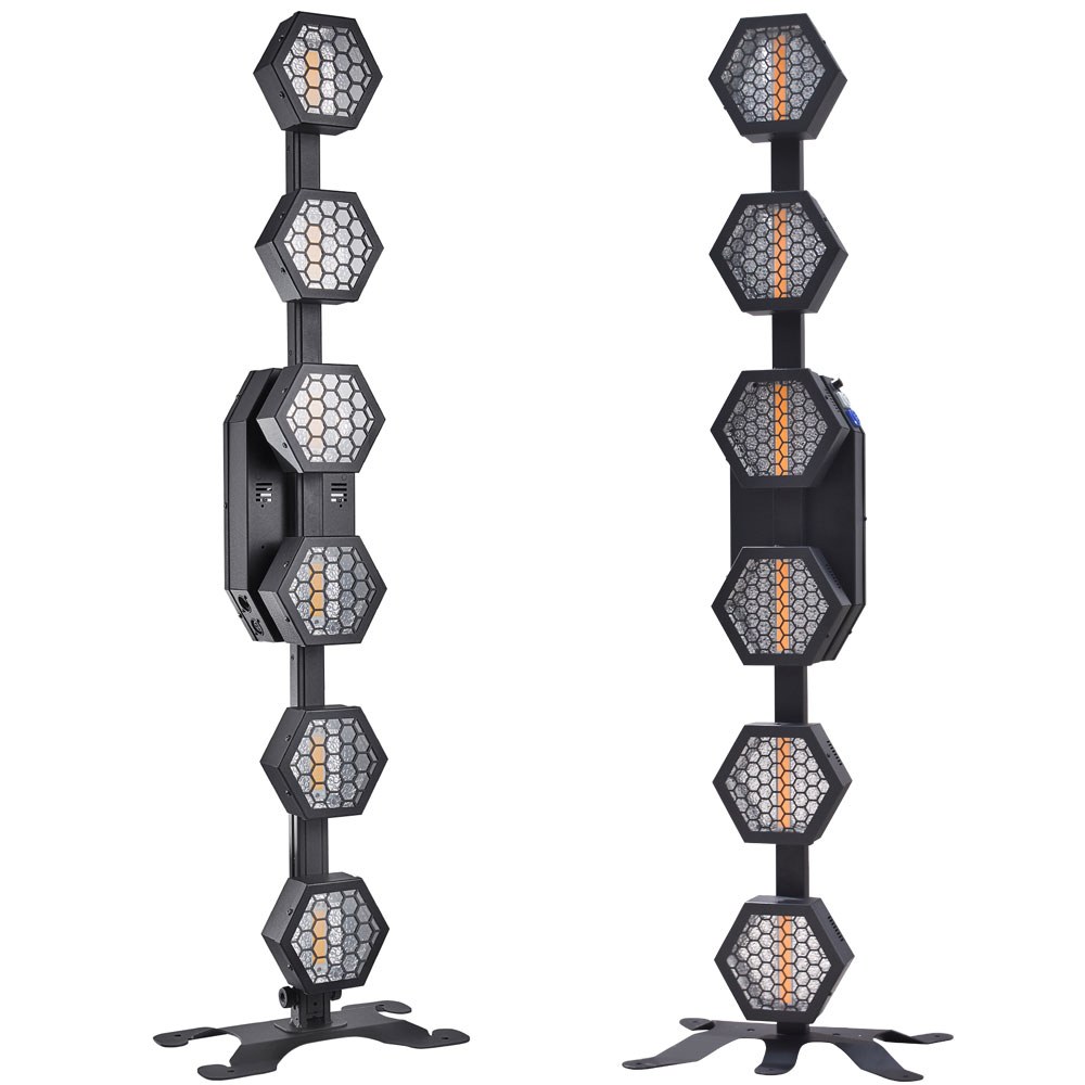 פנס פיקסל לד COB בסגנון Portman עם 6 שורות Hexa Apextone HALO HEXA 6 - Portman