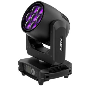 סט 4 ראשים נעים 7x40W עם זום Apextone L 7x40W SET4 Mov.Head