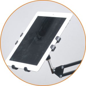 זרוע מתכווננת ל-iPad עם חיבור לשולחן Apextone LS-IP06U