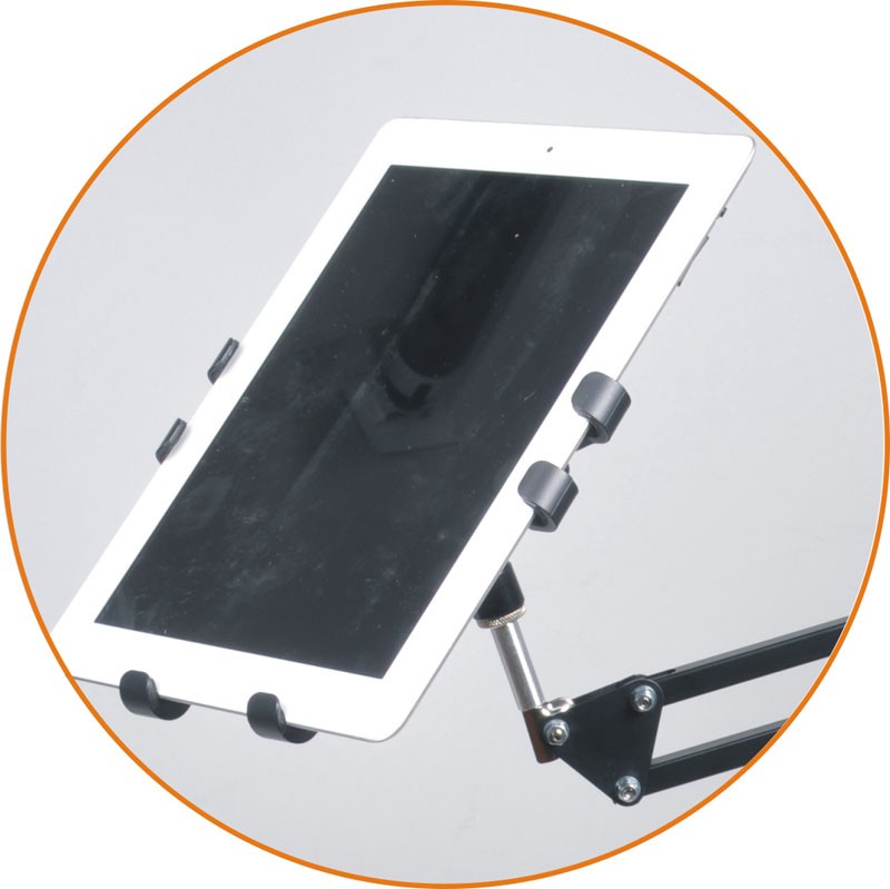 זרוע מתכווננת ל-iPad עם חיבור לשולחן Apextone LS-IP06U