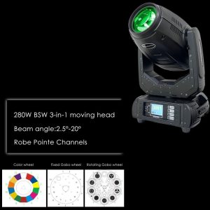 ראש נע Beam-Spot-Wash 10R Apextone RBE 280 BSW