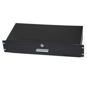 מגירת ראק 19" 2U עם מנעול Apextone RD2US