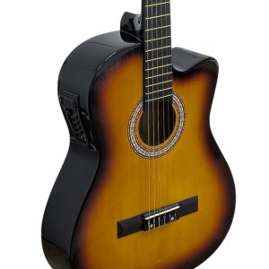 גיטרה קלאסית מוגברת עם תיק Armando C941 EQ SB