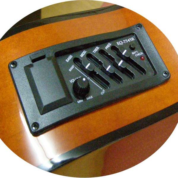 גיטרה קלאסית מוגברת עם תיק Armando C941EQ NAT