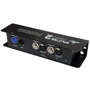מפצל DMX ל-2 יציאות עם חלוקת חשמל Art Light DMX PR-202B