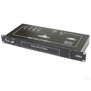 מפצל DMX ל-4 יציאות Art Light DMX PR-204A
