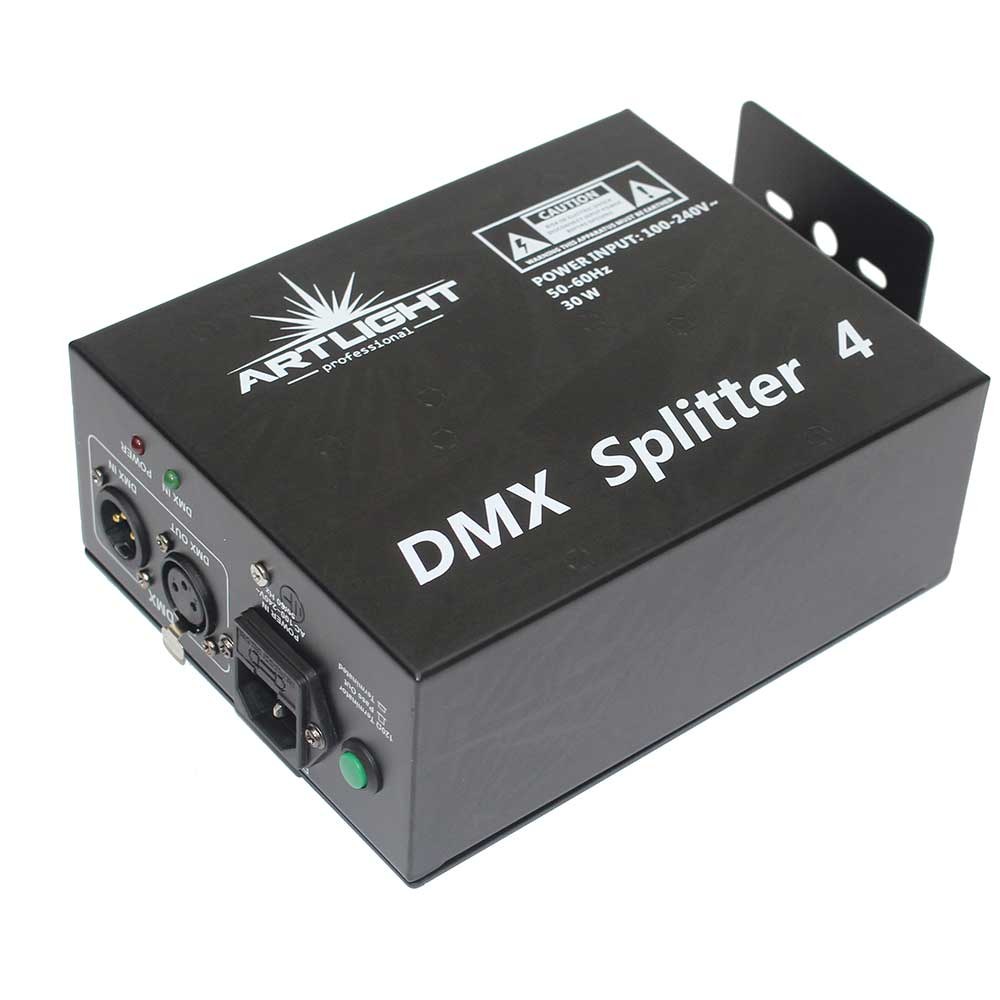 מפצל DMX ל-4 יציאות Art Light DMX PR-204C