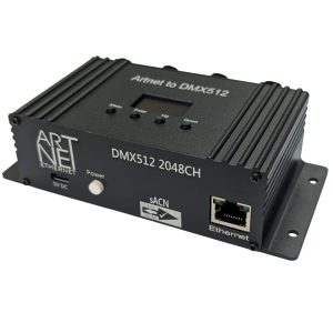 בקר Art-Net ל-DMX עם 4 יציאות ARTNET 4-Ports