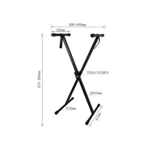 מעמד קלידים X אקונומי ATLASTAND KS-101