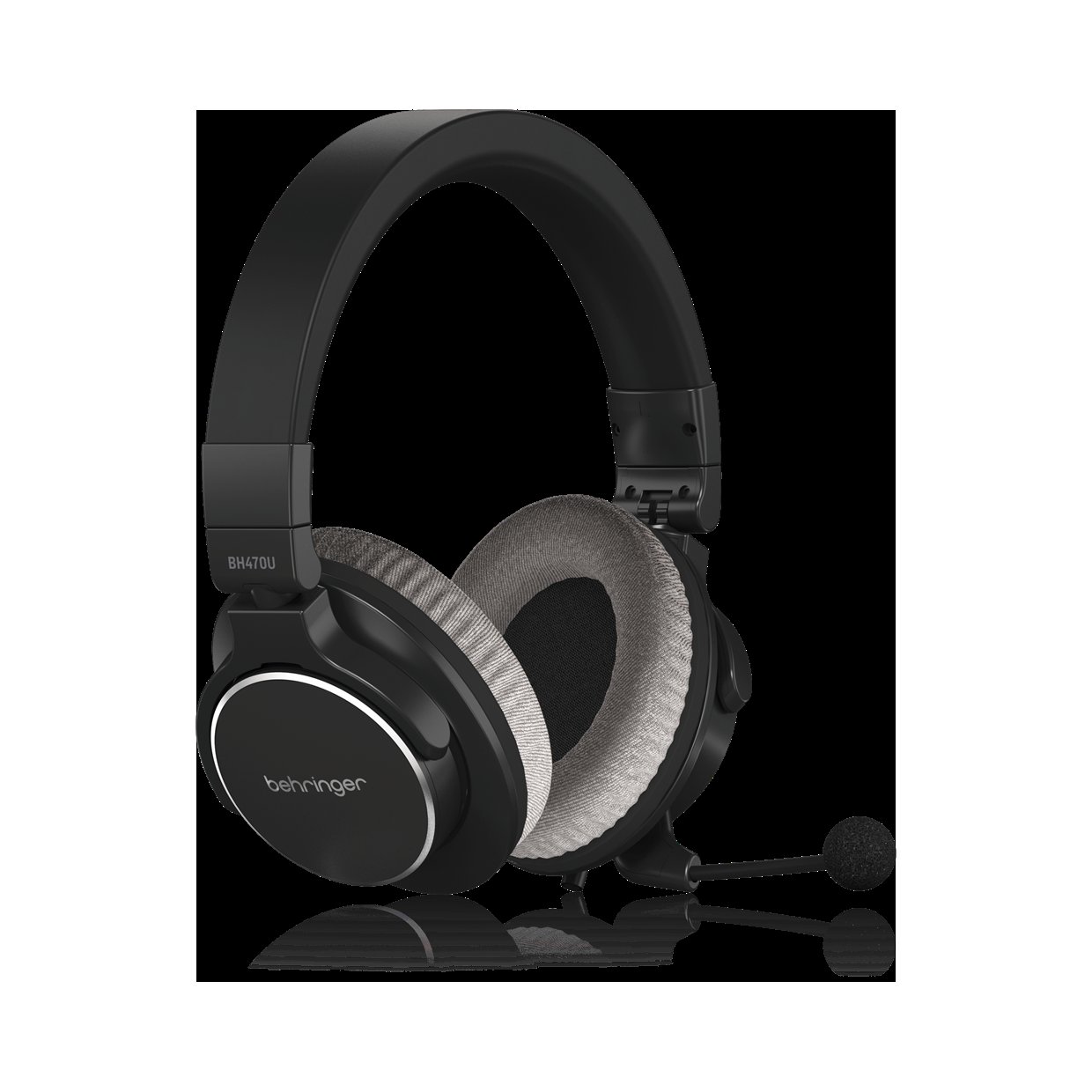 אוזניות USB עם מיקרופון נתיק Behringer BH470U
