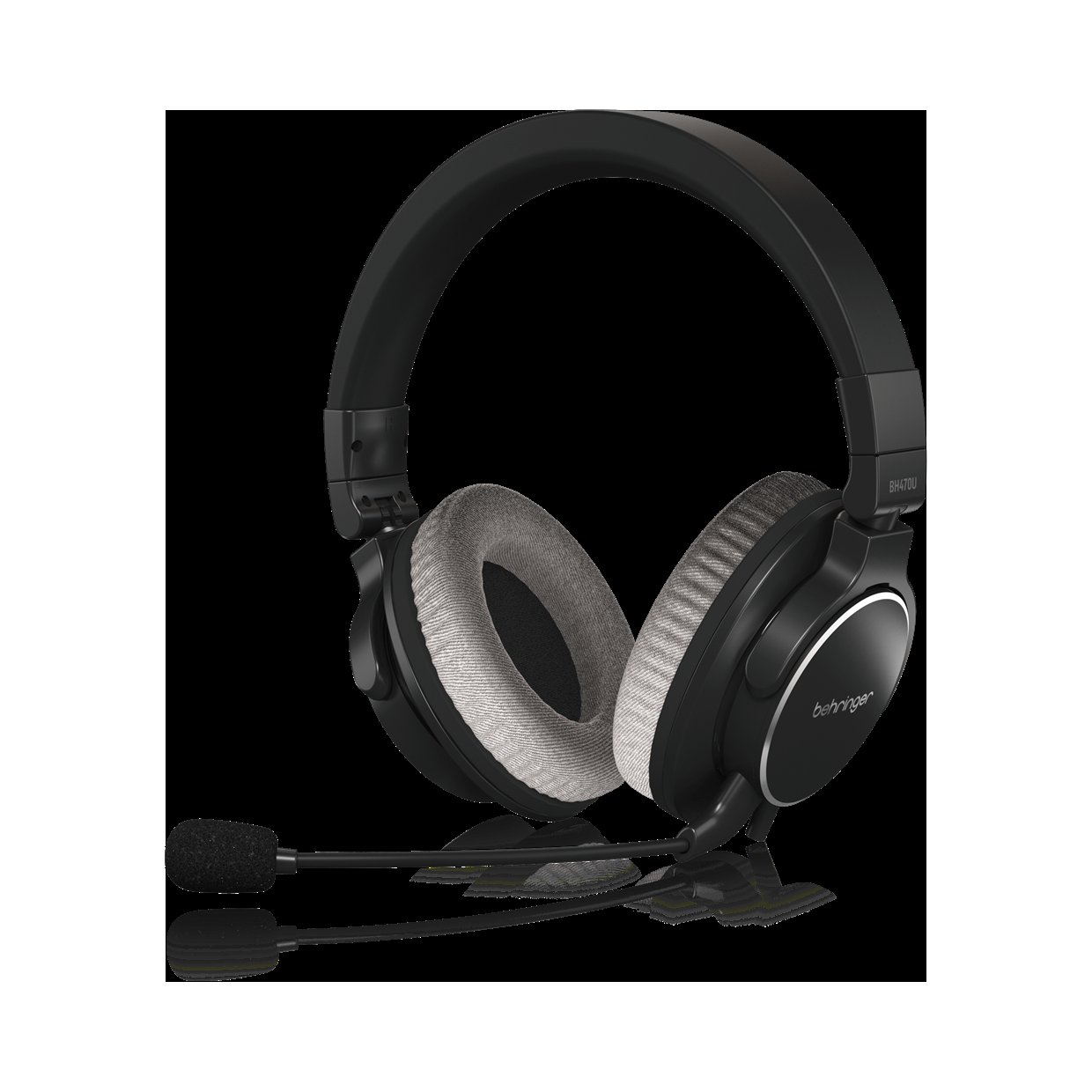אוזניות USB עם מיקרופון נתיק Behringer BH470U
