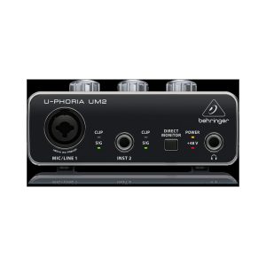 כרטיס קול USB 2×2 Behringer UM2