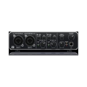כרטיס קול USB 2×2 24Bit/192kHz Behringer UMC202HD