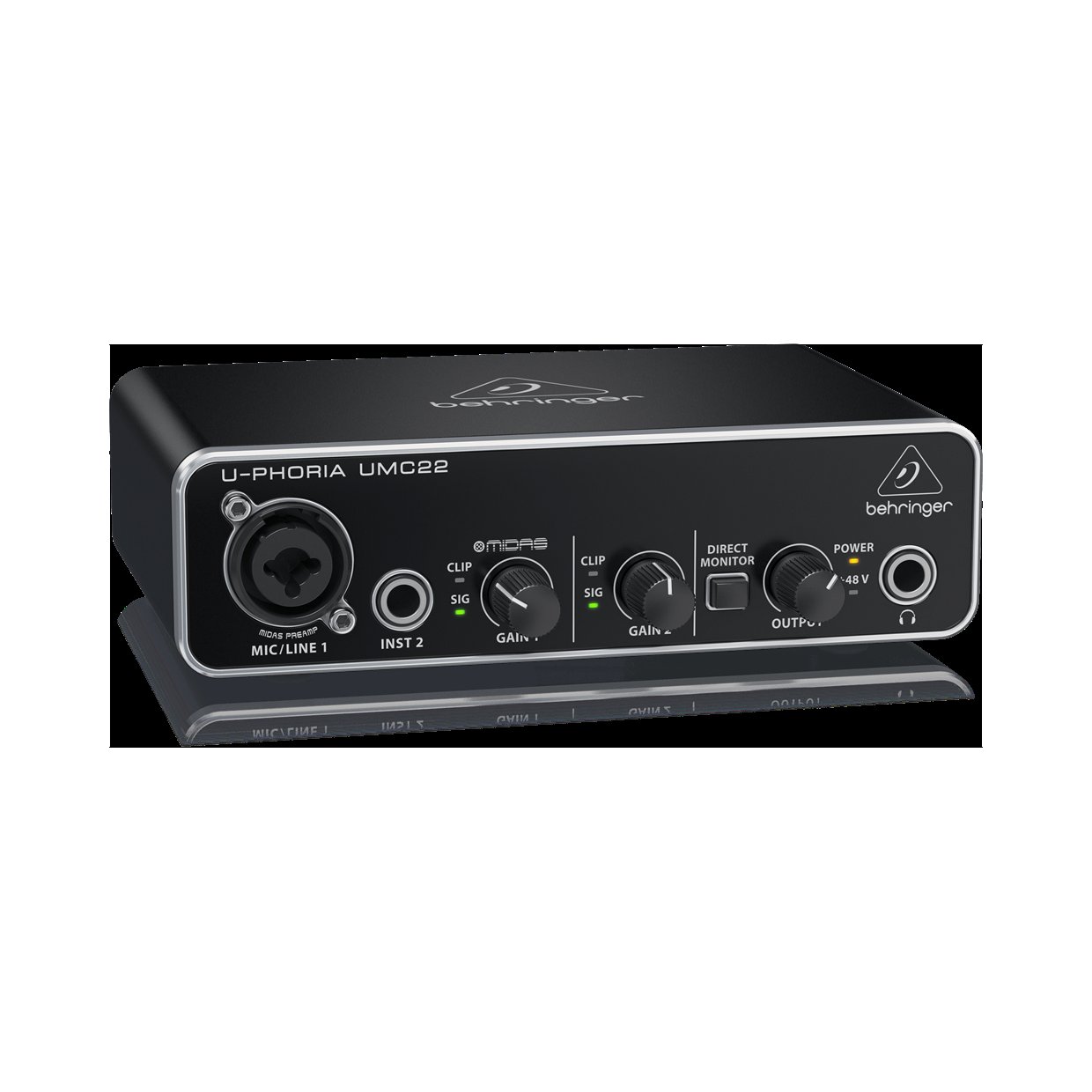 כרטיס קול USB Behringer U-Phoria UMC22