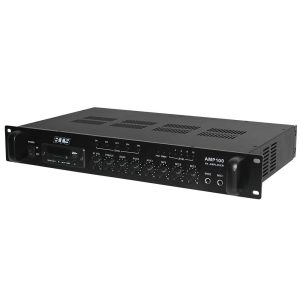 מגבר כריזה 100W 5 אזורים BTS AMP100 BT