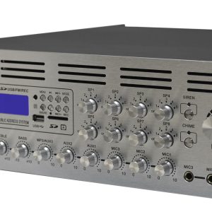 מגבר כריזה 1500W 8 אזורים 100V BTS AMP1500W-8Z