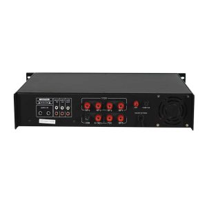 מגבר כריזה 360W 5 אזורים 100V BTS AMP2360 BT