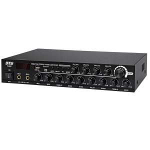מגבר 4 ערוצים 4×80W @8Ω עם נגן ו-Bluetooth BTS K480