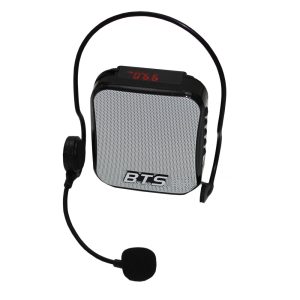 מגבר קול אישי 10W עם מיקרופון ראש BTS MPA-10