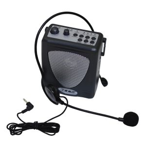 מגבר קול אישי 15W עם מיקרופון ראש BTS MPA-15