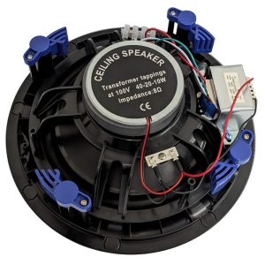 רמקול שקוע לתקרה או לקיר 8" 40W BTS P8B שחור