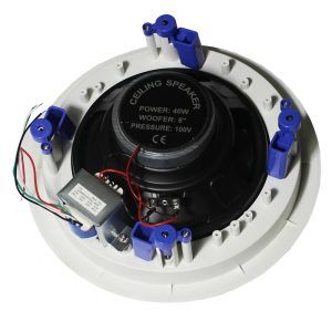 רמקול שקוע לתקרה 8" 35W עם קופסה אקוסטית BTS R8-35W