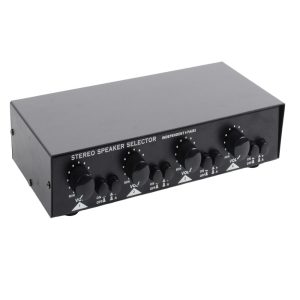 בקר עוצמה 4 ערוצים לרמקולים עד 50W BTS VC-4