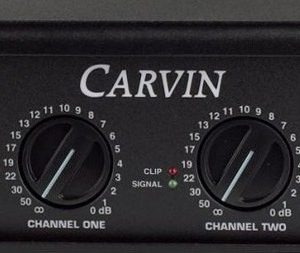 מגבר כוח 2 ערוצים 2×425W @8Ω Carvin DCM2000