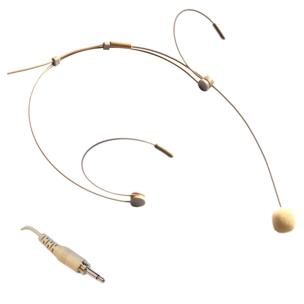 מיקרופון ראש (מדונה) בצבע עור בחיבור 3.5 מ"מ EN HEADMIC B