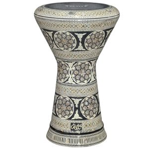 דרבוקה מקצועית, עור 23 ס"מ Gawharet El Fan DARBUKA DB-23105