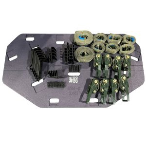 ערכת חיבור וכיוון זווית ל-3 רמקולי R2 – Ground Stack GSB-K