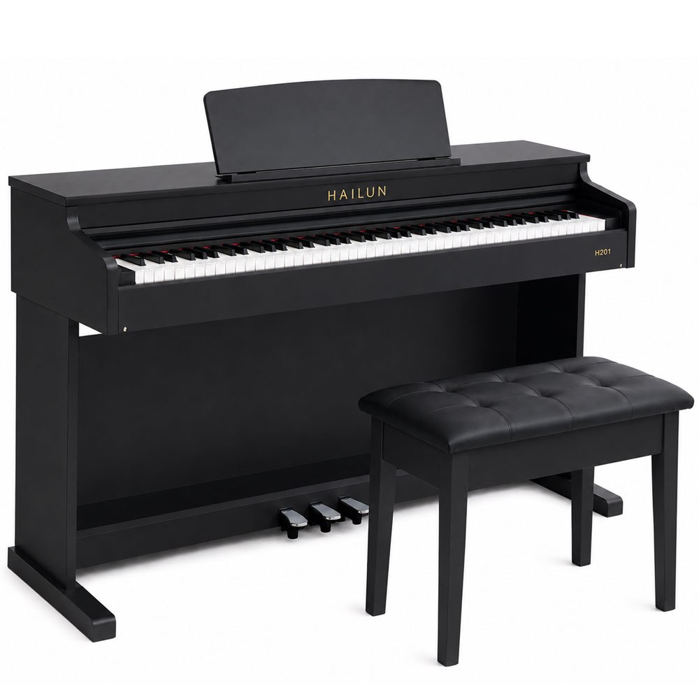 פסנתר חשמלי, מנגנון פטישים HAILUN H-201 BLACK