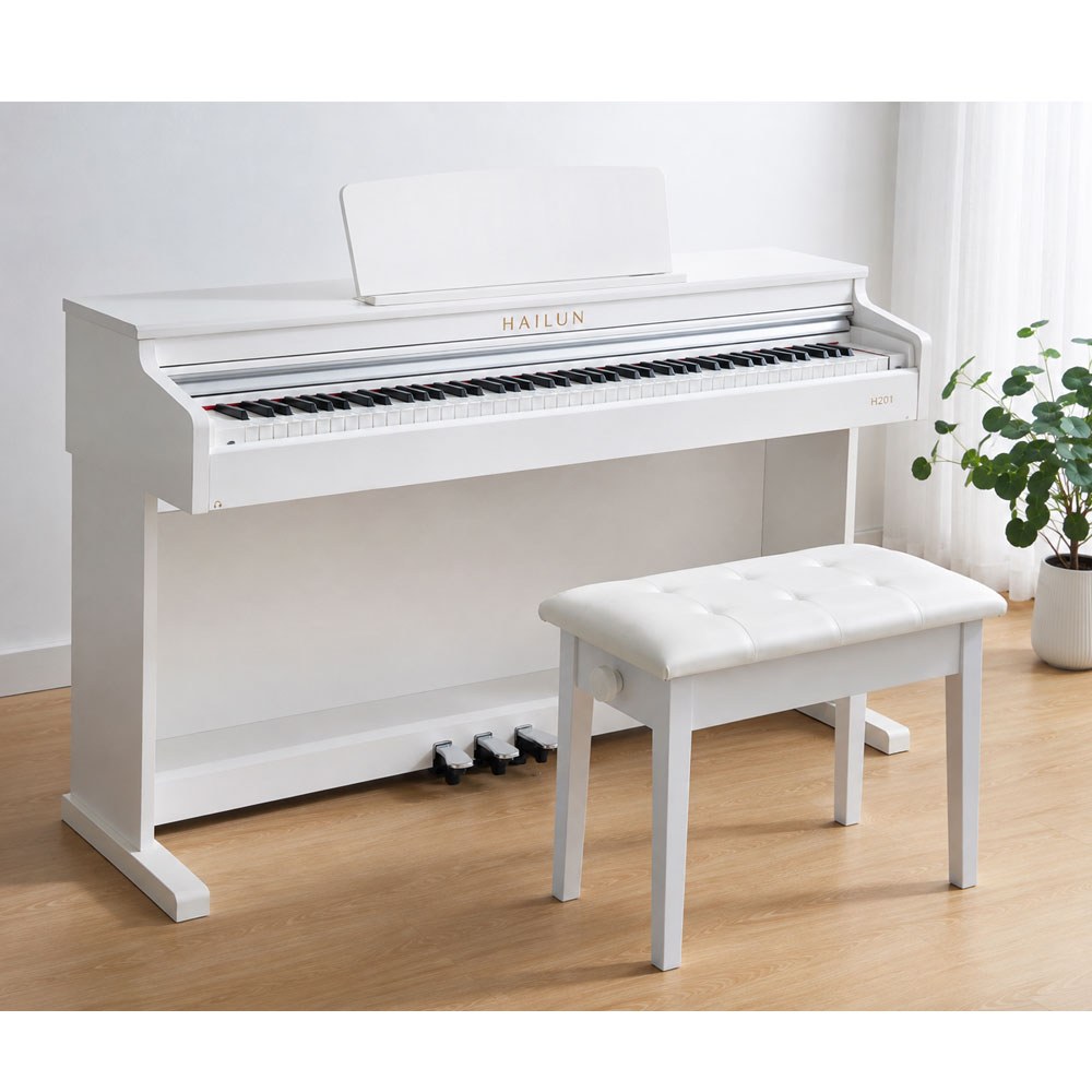 פסנתר חשמלי, מנגנון פטישים HAILUN H-201 WHITE