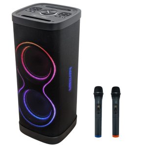 בידורית נטענת עם 2 מיקרופונים אלחוטיים Haymer HM-88 BEAT