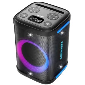 בידורית נטענת עם מיקרופון אלחוטי Haymer PB-100