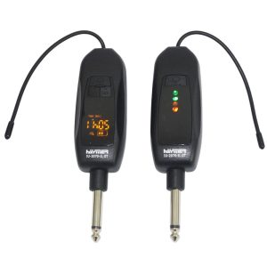 משדר ומקלט אלחוטי UHF בחיבור 6.35 מ"מ Haymer UH-2 GT