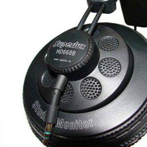 אוזניות אולפן חצי-פתוחות Superlux HD668B