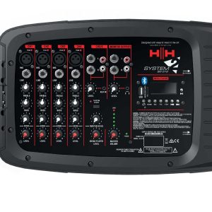 מיקסר מוגבר 6 ערוצים 2×150W HH MIX300