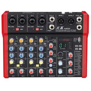 מיקסר 8 ערוצים עם 99 אפקטים ו-Bluetooth ICM A48DSP