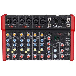 מיקסר 10 ערוצים עם 99 אפקטים ו-Bluetooth ICM A68DSP