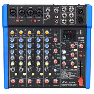 מיקסר 10 ערוצים עם 99 אפקטים ו-Bluetooth ICM B428DSP
