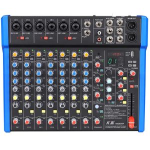 מיקסר 12 ערוצים עם 99 אפקטים ו-Bluetooth ICM B628DSP
