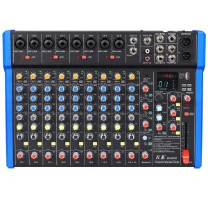 מיקסר 14 ערוצים עם 99 אפקטים ו-Bluetooth ICM B828DSP